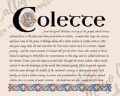 Colette - Celtic Name Print | Digital Download