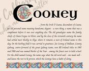 Cooney - Celtic Name Print | Digital Download