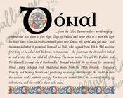 Dónal - Celtic Name Print | Digital Download image