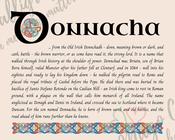 Donnacha - Celtic Name Print | Fine Art Print - 16x20" (40x50 cm)