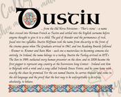 Dustin - Celtic Name Print | Fine Art Print - 16x20" (40x50 cm)