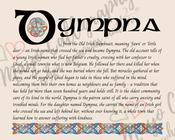 Dympna - Irish Name - Fine Art Print - 16x20" (40x50 cm) image