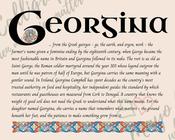 Georgina - Celtic Name Print | Digital Download