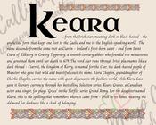 Keara - Celtic Name Print | Digital Download