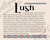 Lugh - Celtic Name Print | Fine Art Print - 16x20" (40x50 cm)