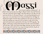 Maggi - Celtic Name Print | Digital Download