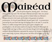 Mairéad - Celtic Name Print | Digital Download
