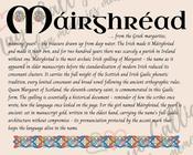 Máirghréad - Celtic Name Print | Fine Art Print image