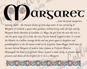 Margaret - Celtic Name Print | Fine Art Print