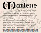 Marlene - Celtic Name Print | Digital Download