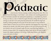 Pádraic - Celtic Name Print | Fine Art Print