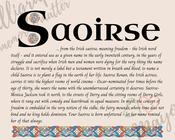 Celtic Name Greeting Card - Any Name from the Vault image