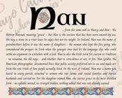 Nan - Celtic Name Print | Fine Art Print image