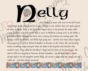 Nelly - Irish Name - Fine Art Print - 8x10" (20x25 cm) image