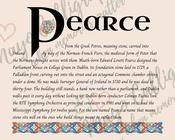 Pearce - Celtic Name Print | Digital Download