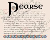 Pearse - Celtic Name Print | Digital Download