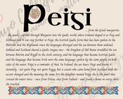 Peigi - Celtic Name Print | Digital Download