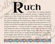 Ruth - Celtic Name Print | Digital Download