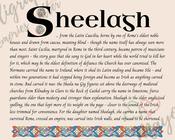 Sheelagh - Celtic Name Print | Fine Art Print