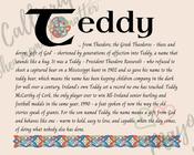 Teddy - Celtic Name Print | Fine Art Print - 8x10" (20x25 cm)