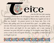 Teite - Celtic Name Print | Digital Download