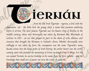 Tiernán - Celtic Name Print | Digital Download image