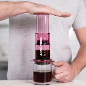 Aeropress Coffee Maker - Clear Pink image