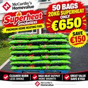 50 x 20KG SUPERHEAT SMOKELESS (1 TONNE PALLET) image