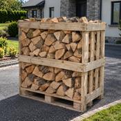 1m3 Crate Kiln Dried Oak/Ash Hardwood Logs image