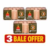 3 X Willow Warm Wood Briquettes image