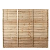 Shiplap Fence Panel P.Treated - 1.8x1.2m image