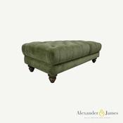 Stax Footstool by Alexander and James - Oasis Sage image