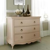 Ivory 3 Drawer Low Chest image