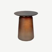 Thorpe Amber Lamp Table