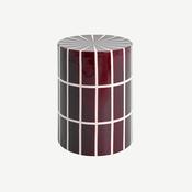 Skye Side Table Burgundy