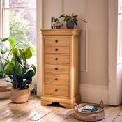 Bordeaux Tall 6 Drawer Chest image
