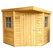 Corner Pent Shed 6 x 6 (1.83m x 1.83m)
