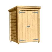 Mini Pent Shed - Garden Tidy 4 x 2 (1.21m x 0.60m) Double Timber