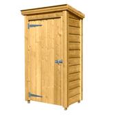 Mini Pent Shed - Garden Tidy 3 x 3 (0.91m x 0.91m) Single Steel