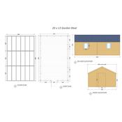 Garden Shed 20 x 12 (6.09m x 3.65m)