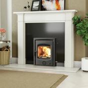 Henley Rowan 5Kw Insert Matt Black Eco image