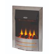 Stanley ARGON Arranmore Insert Electric Fire - CHROME TRIM