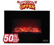 Stanley ARGON Wall Hung 90cm Electric Fire