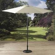 Pagoda 2.5m Crank and Tilt Beige Parasol