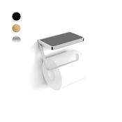 HIB Toilet Roll Holder with Shelf &amp;amp; Anti-Slip Mat image