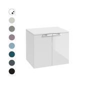 STOCKHOLM Wall Hung 60cm Two Door Countertop Vanity Unit image