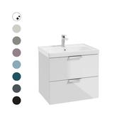 STOCKHOLM Wall Hung 60cm Two Drawer Vanity Unit image