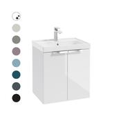 STOCKHOLM 50cm Wall Hung Two Door Vanity Unit image