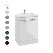 STOCKHOLM Floor Standing 60cm Two Door Vanity Unit image