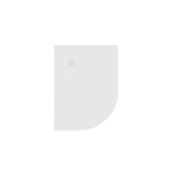 SLATE Offset Quadrant White Shower Tray image